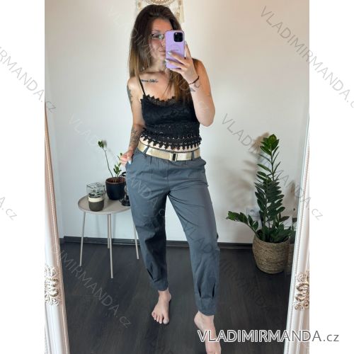Lange Damenhose (XL/2XL/3XL ONE SIZE) ITALIAN FASHION IMC24019