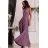 Trägerloses Partykleid aus Tüll für Damen (S/M/L ONE SIZE) ITALIAN FASHION IM923001 lila 42