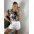 Elegantes Damenkleid mit langen Ärmeln (Einheitsgröße S/M) ITALIAN FASHION IMM23M6062