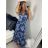 Trägerloses langes Partykleid für Damen (Einheitsgröße S/M) ITALIAN FASHION IMPSH2360055