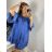 Elegantes ärmelloses Spitzenkleid für Damen (S/M EINHEITSGRÖSSE) ITALIAN FASHION IMWGS231829 -   blau -   M / L