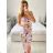 Trägerloses langes Partykleid für Damen (Einheitsgröße S/M) ITALIAN FASHION IMPSH2360055 -   lila -   S / M