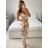 Trägerloses langes Partykleid für Damen (Einheitsgröße S/M) ITALIAN FASHION IMPSH2360055 -   lila -   S / M