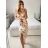 Trägerloses langes Partykleid für Damen (Einheitsgröße S/M) ITALIAN FASHION IMPSH2360055 -   lila -   S / M