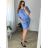 Langarm-Hemdkleid für Damen (S/M EINHEITSGRÖSSE) ITALIAN FASHION IMWD232607