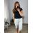 Shorts Shorts Stretch Damen Übergröße (2XL/3XL/4XL ONE SIZE) ITALIAN FASHION IM424KEJSY