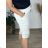 Shorts Shorts Stretch Damen Übergröße (2XL/3XL/4XL ONE SIZE) ITALIAN FASHION IM424KEJSY