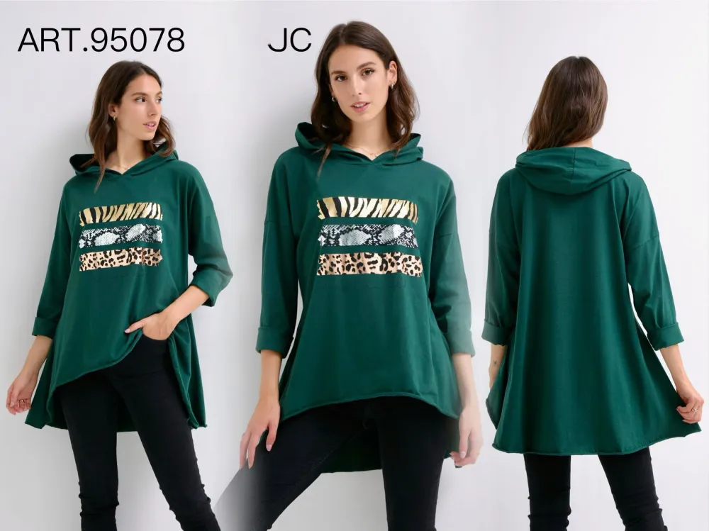 Schlanke verlängerte Langarmjacke für Damen (S/M ONE SIZE) ITALIAN FASHION IMPLI2234630