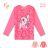 T-Shirt mit langen Ärmeln Kinder Mädchen Mädchen (98-128) KUGO HL9309