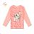 T-Shirt mit langen Ärmeln Kinder Mädchen Mädchen (98-128) KUGO HL9309