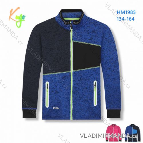 Reißverschluss-Sweatshirt Langarm Kinder Jugend Mädchen (116-146) KUGO FM8886