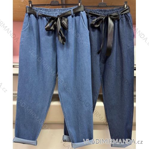 Langarmkleid mit Anhänger Damen Oversized (3XL / 4XL ONE SIZE) ITALIAN FASHION IMWQ2115022