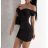 Langes trägerloses Pailletten-Partykleid für Damen (S/M EINHEITSGRÖSSE) ITALIAN FASHION IMPMD2360600