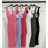 Langes trägerloses Pailletten-Partykleid für Damen (S/M EINHEITSGRÖSSE) ITALIAN FASHION IMPMD2360600
