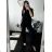 Damen Langarm Hoodie Kleid (S / M ONE SIZE) ITALIAN FASHION IMWA216095 -   weiß -   M / L