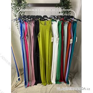 Langes, elegantes, ärmelloses Carmen-Kleid für Damen (S/M, Einheitsgröße) ITALIAN FASHION IMPLP2373014065