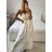 Langes trägerloses Sommerkleid im Boho-Stil für Damen (Einheitsgröße S/M) ITALIAN FASHION IMPEM2325889