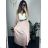 Sommerkleid Carmen aus Musselin für Damen (Einheitsgröße S/M) ITALIAN FASHION IMWE231506
