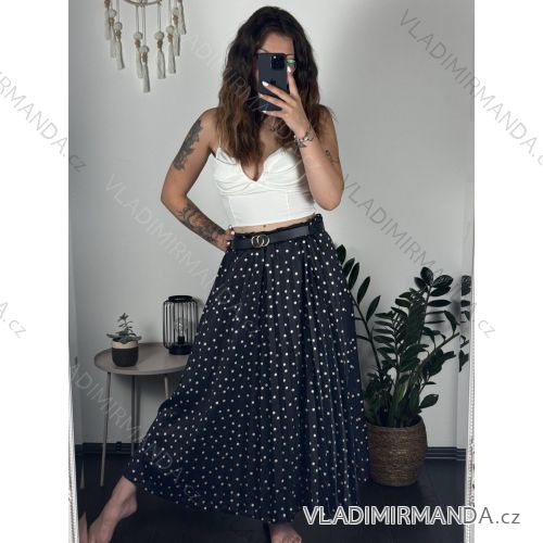 Sommerkleid Carmen aus Musselin für Damen (Einheitsgröße S/M) ITALIAN FASHION IMWE231506