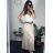 Sommerkleid Carmen aus Musselin für Damen (Einheitsgröße S/M) ITALIAN FASHION IMWE231506 růžová světlá S / M