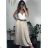 Sommerkleid Carmen aus Musselin für Damen (Einheitsgröße S/M) ITALIAN FASHION IMWE231506 růžová světlá S / M