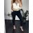 Damenhose mit langen Taschen (S/M EINHEITSGRÖSSE) ITALIAN FASHION IMWKK232876