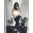 Damenhose mit langen Taschen (S/M EINHEITSGRÖSSE) ITALIAN FASHION IMWKK232876
