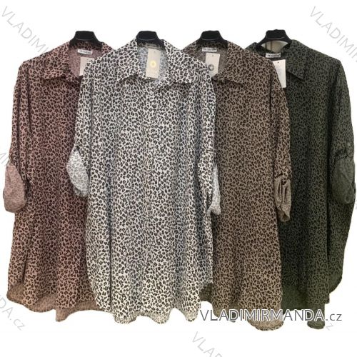 Ärmellose Jacke mit langen Ärmeln (uni sl) ITALIENISCHE Mode IMC17326