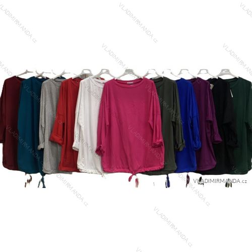 Ärmellose Jacke mit langen Ärmeln (uni sl) ITALIENISCHE Mode IMC17326