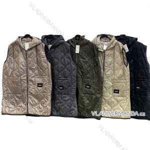 Ärmellose Jacke mit langen Ärmeln (uni sl) ITALIENISCHE Mode IMC17326