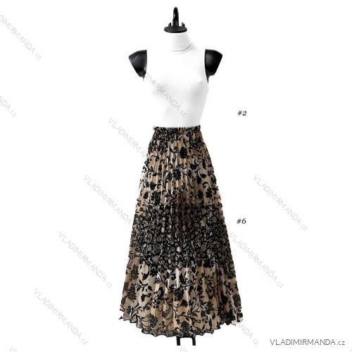 Langärmeliges Sommerkleid für Damen (Einheitsgröße S/M) ITALIAN FASHION IMPES238990