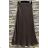 Langärmeliges Sommerkleid für Damen (Einheitsgröße S/M) ITALIAN FASHION IMPES238990 grünes Khaki S / M