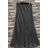 Langärmeliges Sommerkleid für Damen (Einheitsgröße S/M) ITALIAN FASHION IMPES238990 grünes Khaki S / M