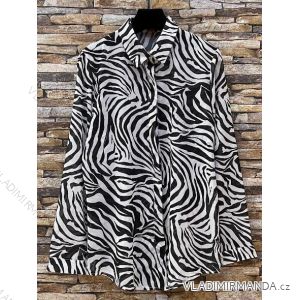 Sommerkleid Carmen aus Musselin für Damen (Einheitsgröße S/M) ITALIAN FASHION IMWE231506