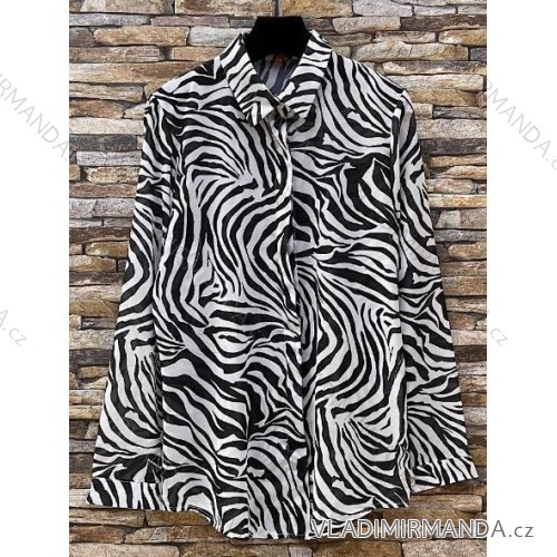 Sommerkleid Carmen aus Musselin für Damen (Einheitsgröße S/M) ITALIAN FASHION IMWE231506 schwarz S / M