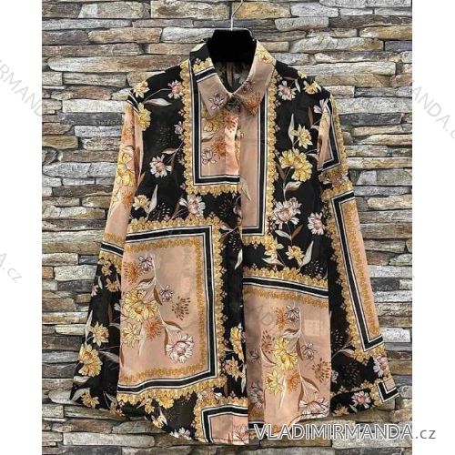 Sommerkleid Carmen aus Musselin für Damen (Einheitsgröße S/M) ITALIAN FASHION IMWE231506