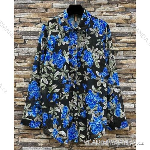 Sommerkleid Carmen aus Musselin für Damen (Einheitsgröße S/M) ITALIAN FASHION IMWE231506