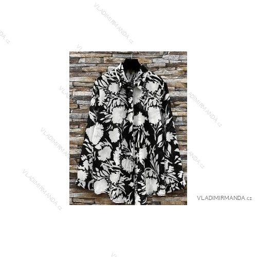 Sommerkleid Carmen aus Musselin für Damen (Einheitsgröße S/M) ITALIAN FASHION IMWE231506
