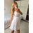 Trägerloses langes Partykleid für Damen (Einheitsgröße S/M) ITALIAN FASHION IMPSH2360055 -   weiß -   S / M