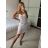 Trägerloses langes Partykleid für Damen (Einheitsgröße S/M) ITALIAN FASHION IMPSH2360055 -   weiß -   S / M