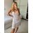 Trägerloses langes Partykleid für Damen (Einheitsgröße S/M) ITALIAN FASHION IMPSH2360055 -   weiß -   S / M