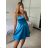 Elegantes Damen-Partykleid mit langen Ärmeln (S/M ONE SIZE) ITALIAN FASHION IM322282