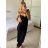 Langes trägerloses Pailletten-Partykleid für Damen (S/M EINHEITSGRÖSSE) ITALIAN FASHION IMPMD2360600