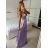 Langes, elegantes, trägerloses Damenkleid (Einheitsgröße S/M) ITALIAN FASHION IMPBB24B23832 -   lila -   S / M