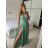 Ärmelloses langes Partykleid für Damen (S/M EINHEITSGRÖSSE) ITALIAN FASHION IMPBB23S3558