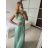 Ärmelloses langes Partykleid für Damen (S/M EINHEITSGRÖSSE) ITALIAN FASHION IMPBB23S3558