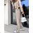 Elegantes langärmliges Kleid mit Gürtel für Damen (Einheitsgröße S/M) ITALIAN FASHION IMM23UN6139