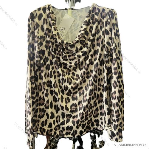 Elegantes langärmliges Kleid mit Gürtel für Damen (Einheitsgröße S/M) ITALIAN FASHION IMM23UN6139