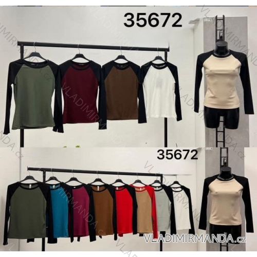 Elegantes langärmliges Kleid mit Gürtel für Damen (Einheitsgröße S/M) ITALIAN FASHION IMM23UN6139