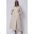 Kleid mit 3/4 Ärmeltasche für Damen (uni sl) ITALIAN Fashion IM3181746